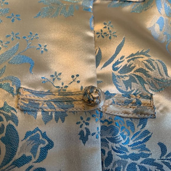 Robert Louis Silk Blend Oriental  Design Jacket XL - Picture 11 of 16